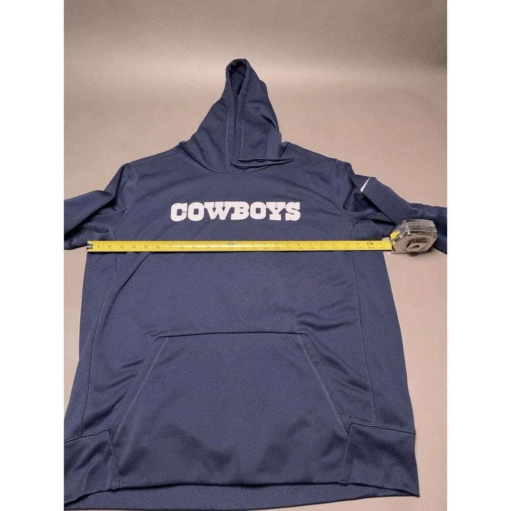 Dallas Cowboys — Nike Therma-Fit Navy Blue Sweatshirt — Size Men’s XL NFL